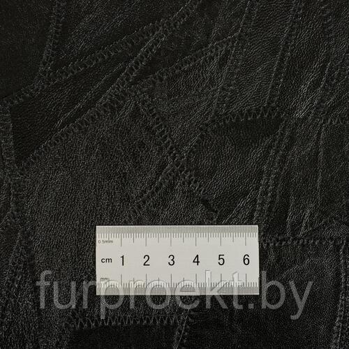 Кожа искусственная ПВХ 18918 401# чёрный