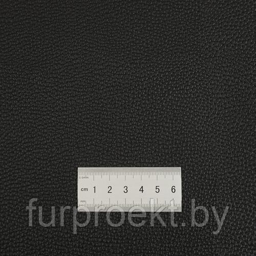 WPA0117 {Black} черный полиуретан 1,2мм трикотажное полотно