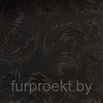 Жаккард вспененный PVC черный 322 полиэстер 0,7мм жаккард 1507 № 2
