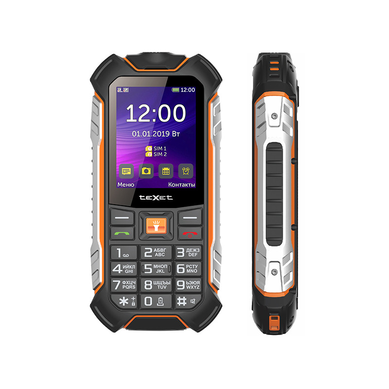 Мобильный телефон teXet TM-530R цвет черный