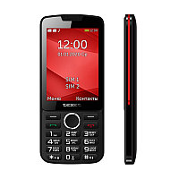 Мобильный телефон teXet TM-308 цвет черный-красный