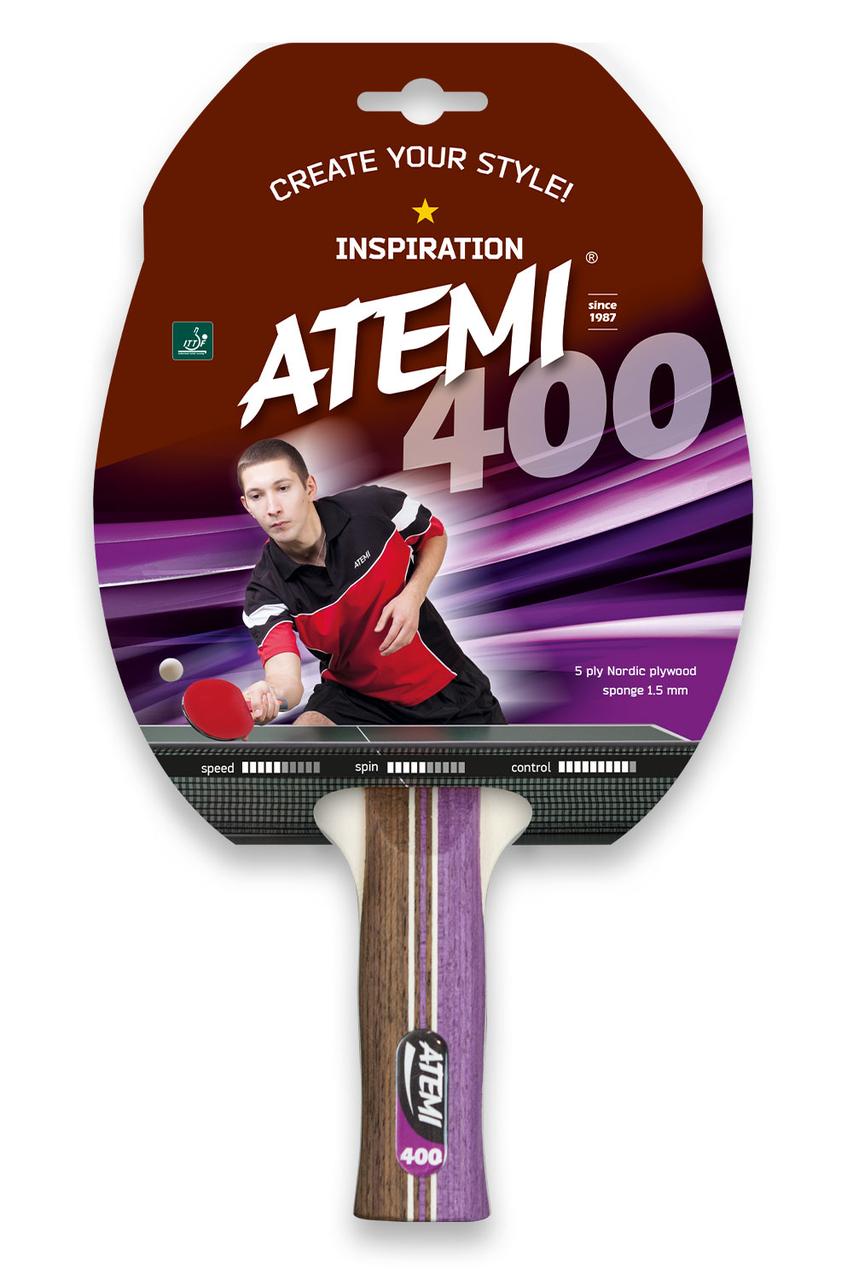 Ракетка для настольного тенниса Atemi 400 AN - фото 1 - id-p139605071