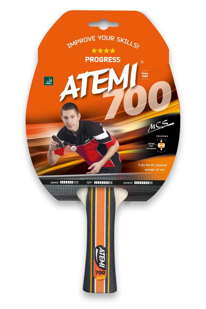 Ракетка для настольного тенниса Atemi 700 CV - фото 1 - id-p150399070