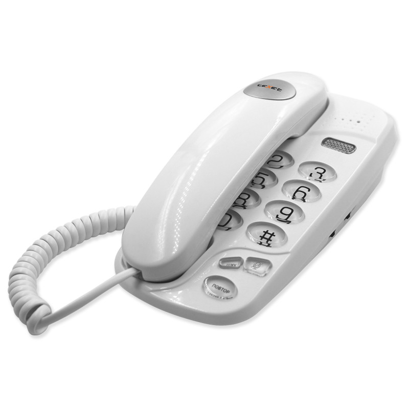 Проводной телефон TeXet TX-238 цвет белый - фото 1 - id-p139605099