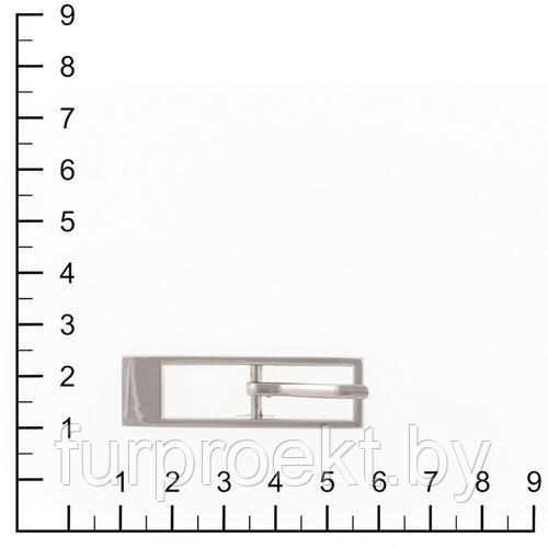 Пряжка КВ 0191 10мм никель