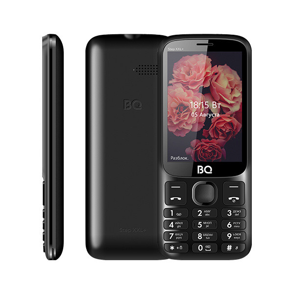 Мобильный телефон BQ Step XXL+ (BQ-3590) черный - фото 1 - id-p155017253