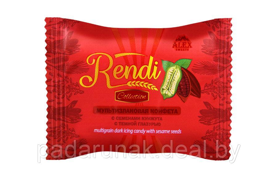 Мультизлаковые конфеты Rendi Collection с семенами кунжута с тёмной глазурью - фото 2 - id-p155025967