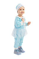 Детский карнавальный костюм Снегурочка Пуговка для малышей 6001 к-19