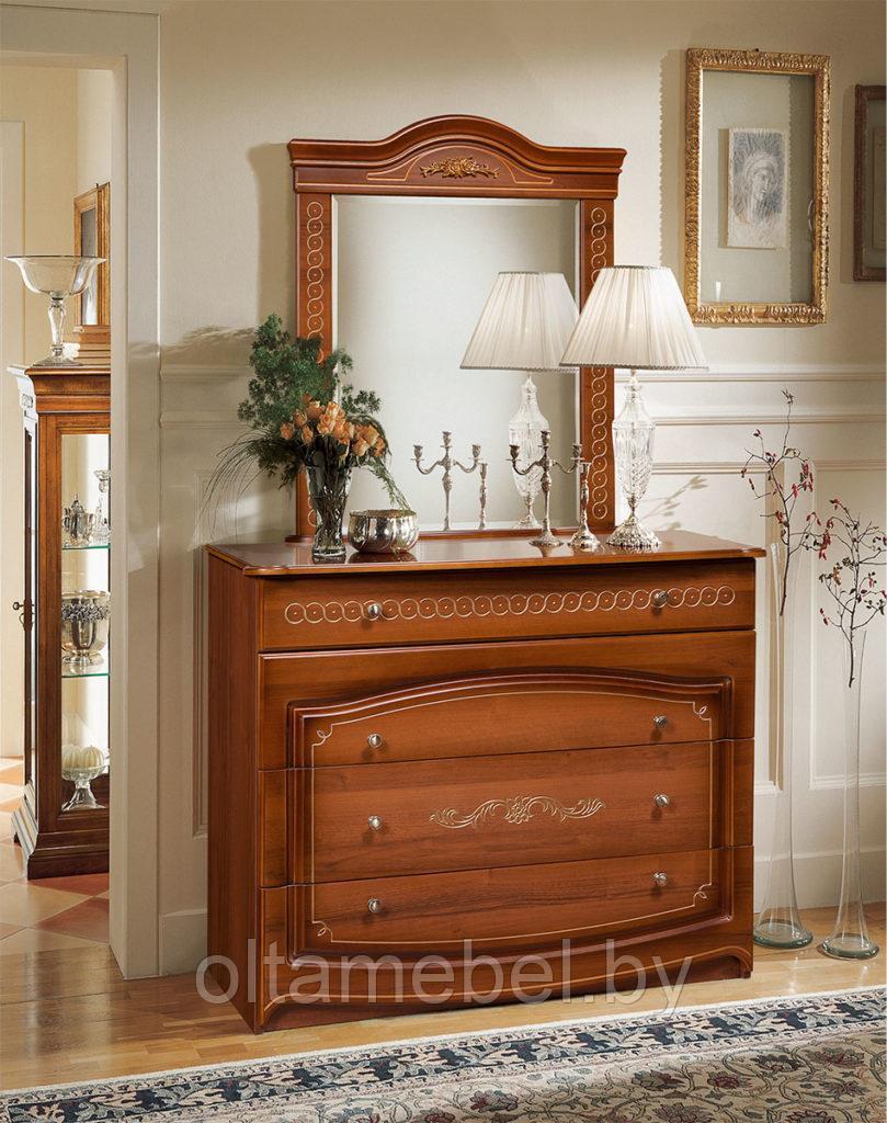 Спальня Карина -5 (5-ти дв.шк., сп.место 160*200 см).) Цвет: орех.