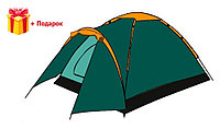 TTT-032 Палатка туристическая TOTEM Summer 4 Plus (V2), 2000 мм в.ст., 4-х местная
