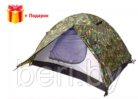 TLT-008 Палатка туристическая двухместная Tramp Lite Hunter 2, Camouflage, 2-х местная