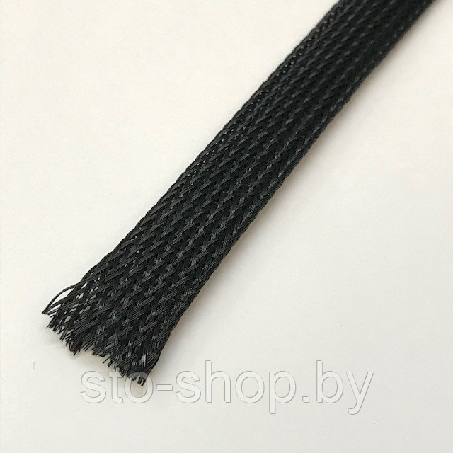 Оплетка холодной резки черная СС-012 (змеиная кожа)