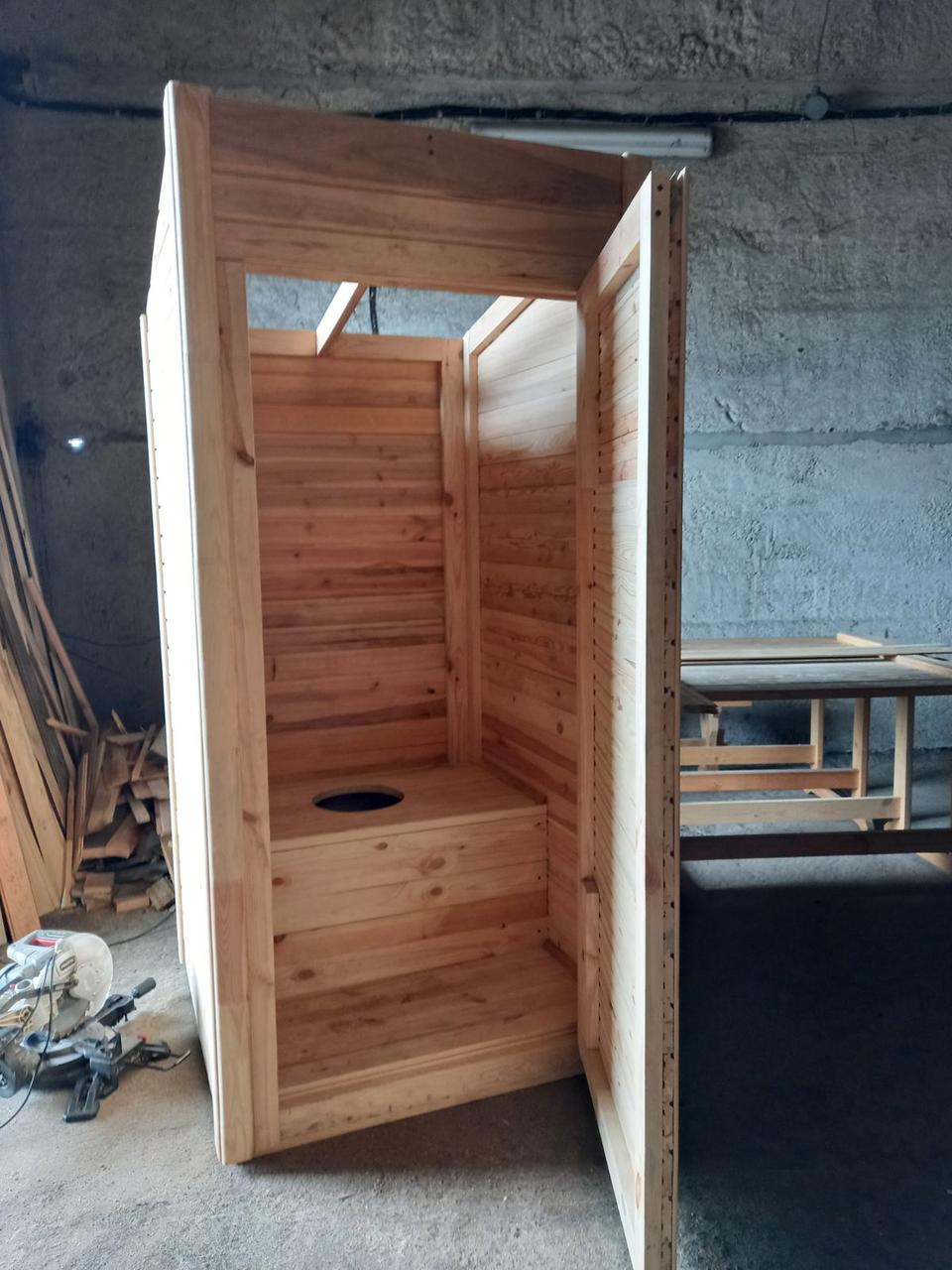 Туалет уличный деревянный "Эконом" в Могилеве - фото 6 - id-p155037769