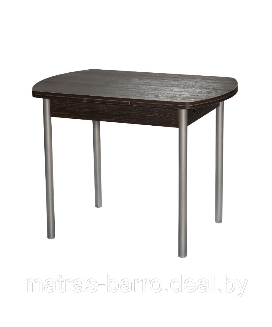 Стол кухонный раздвижной М2 дуб Кантербери/опоры металлик - фото 2 - id-p153863303