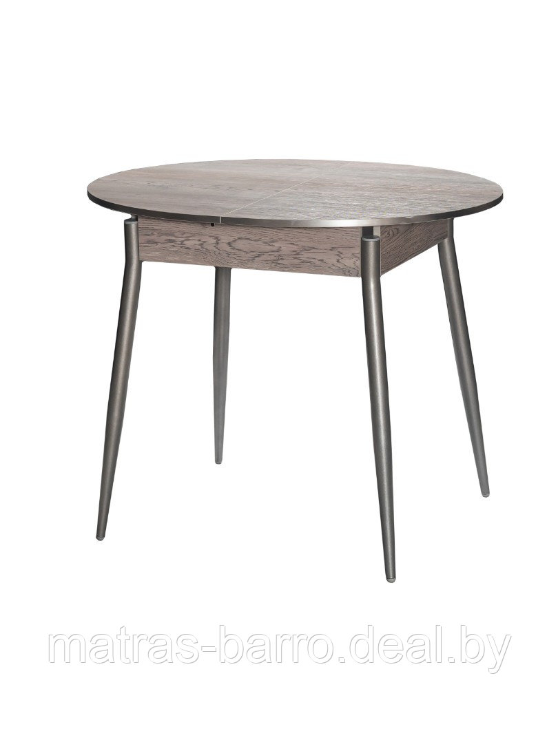 Стол обеденный овальный Сириус М61 дуб Навара/опоры металлик - фото 1 - id-p153863396