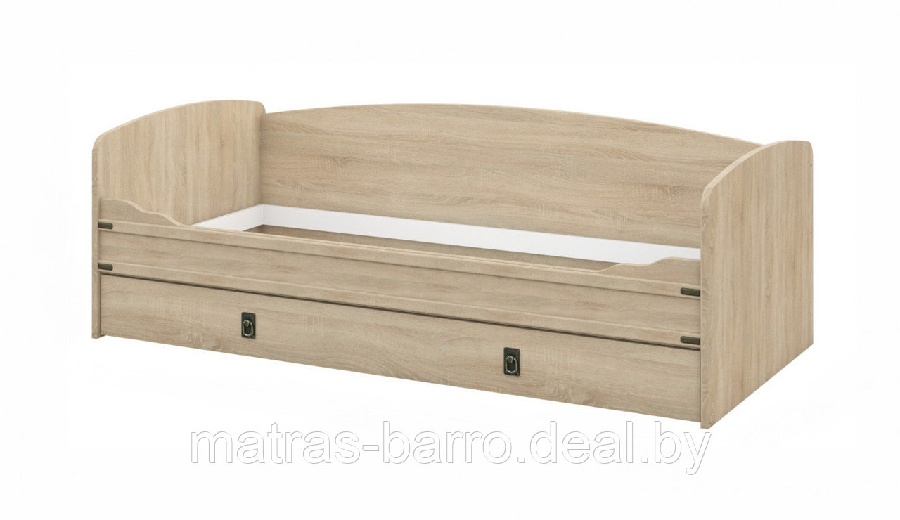 Кровать Валенсия Империал с ящиком (дуб сонома) - фото 3 - id-p155056284