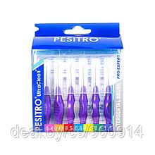 Pesitro Набор межзубных ершиков PESITRO Ortho Standart, толщина 1,1 мм, с прорезиненной ручкой