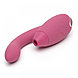 Роскошный бесконтактный клиторальный стимулятор со стимуляцией G точки Womanizer Duo розовый, фото 10