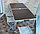 Туристический раскладной стол чемодан AUSINI (120х60х70), 4стула (коричневый), фото 2