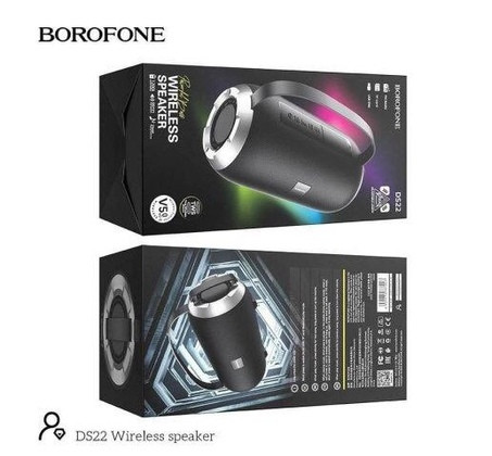 Колонка BOROFONE DS22 Bluetooth Speaker (black) - фото 1 - id-p104055397