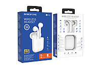 Наушники беспроводные BOROFONE BE42 Feliz TWS wireless BT headset (white)