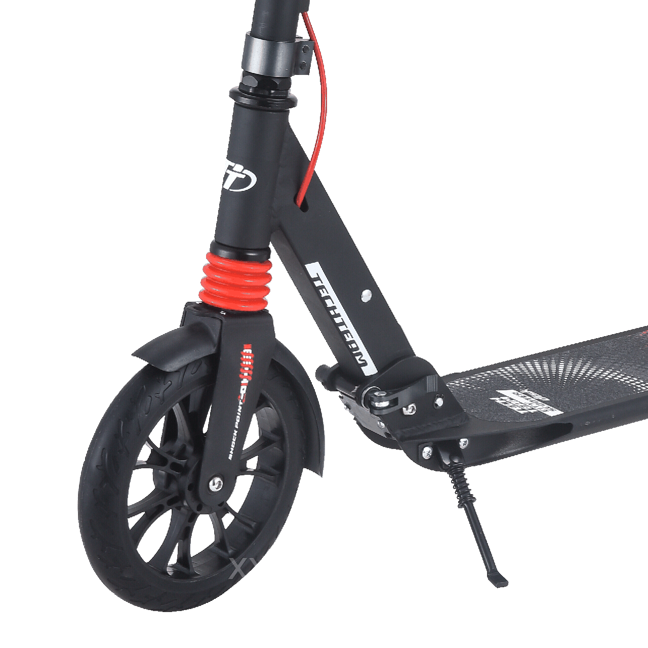 Cамокат Tech Team City Scooter Disk Brake 2021 (черный) - фото 2 - id-p155093921