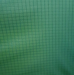 Ткань NYLON TAFFETA 250Т R/S (НЕЙЛОН ТАФФЕТА РИП СТОП)  GREEN(зелёный)