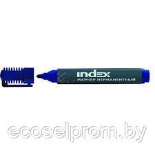 Маркер перманентный синий (INDEX), IMP555/BU,