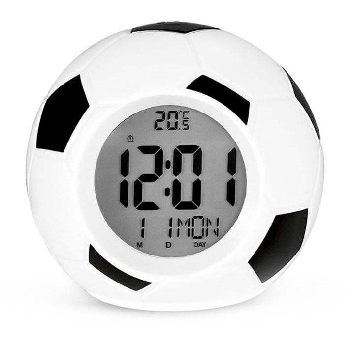 Настольные говорящие часы Футбольный мяч Atima AT-609TR - фото 4 - id-p155155508