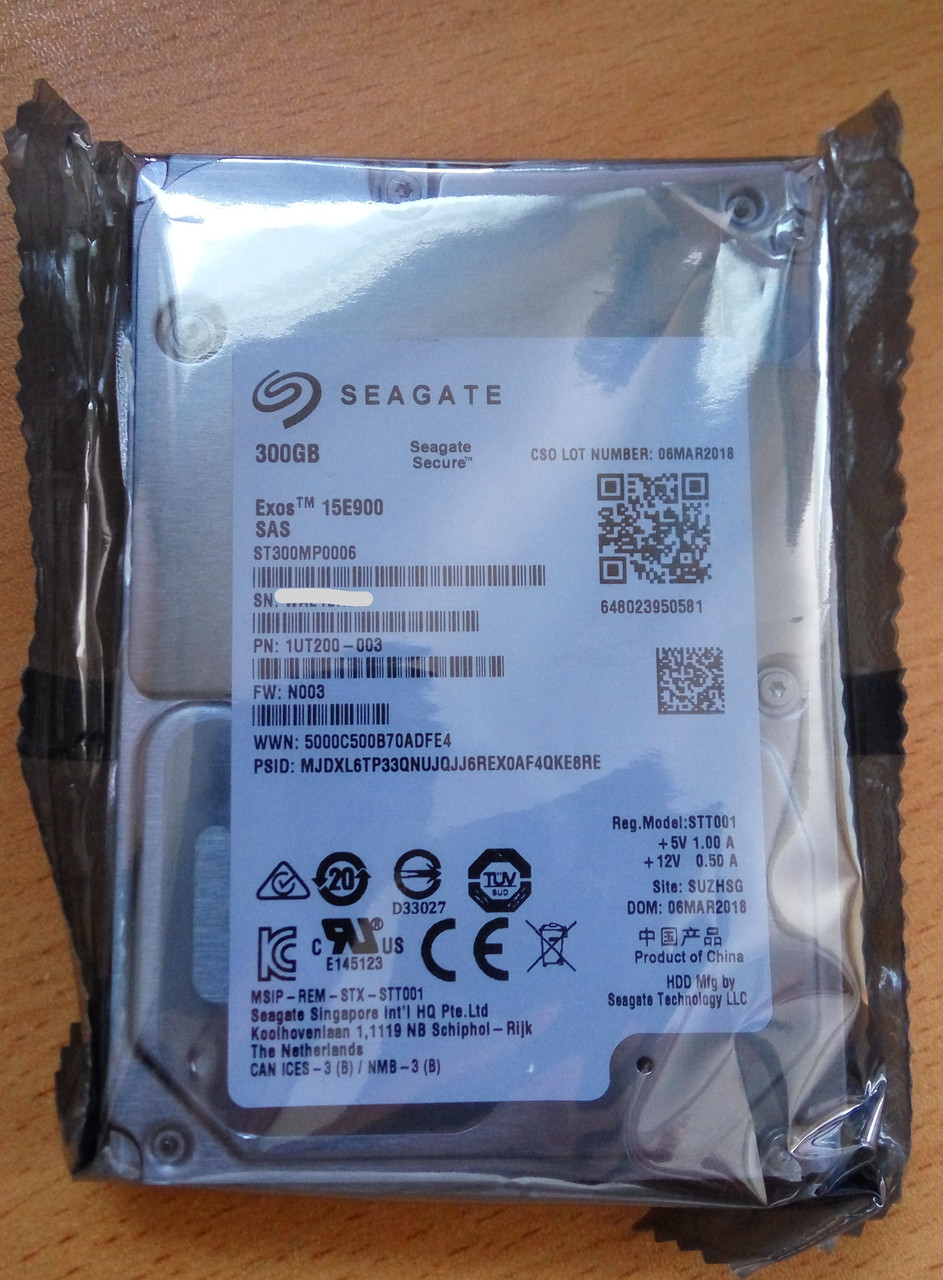 ST300MP0006 Жесткий диск Seagate Exos 15E900 300GB 15K SAS 12Gb/s 2.5 DP 512n - фото 1 - id-p143097927