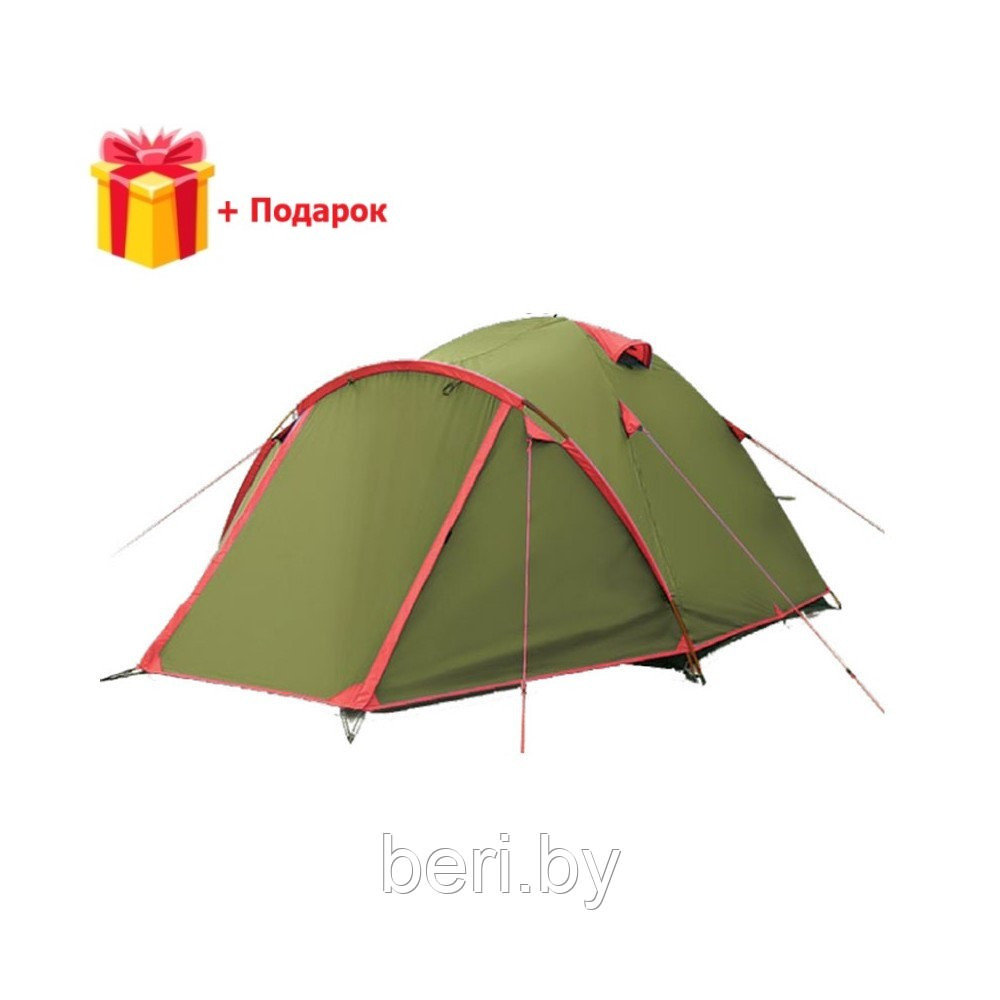 TLT-007 Палатка 3-х местная Tramp Lite Camp 3 - фото 1 - id-p101888929