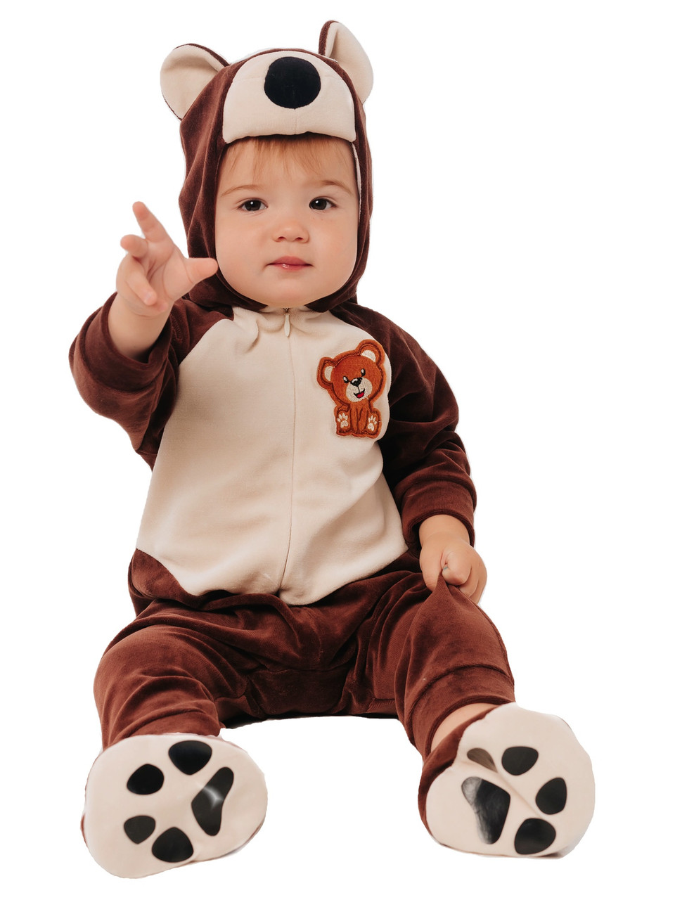 Карнавальный костюм детский Медвежонок Пуговка 6014 к-20
