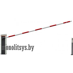 Шлагбаум "под ключ" GS04 со стрелой круглого сечения 3 метра / 4.3 метра