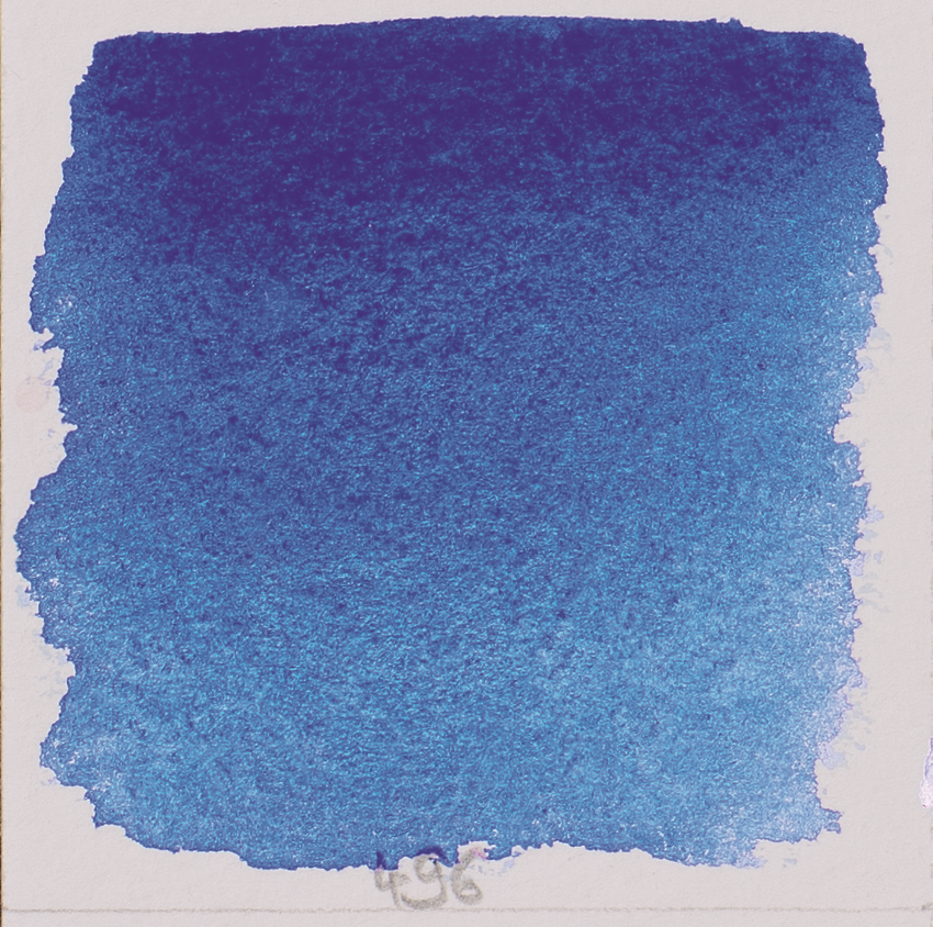 Акварель Schmincke Horadam, туба 5 мл, ультрамарин синий, ultramarine blue, №496 - фото 2 - id-p155045084