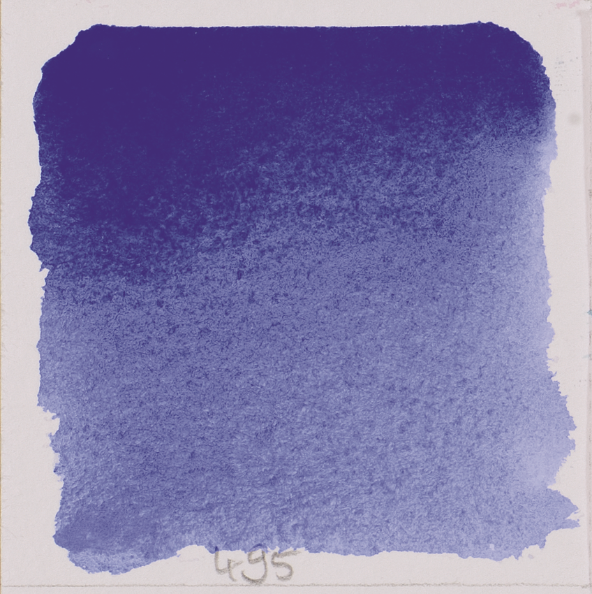 Акварель Schmincke Horadam, туба 5 мл, ультрамарин фиолетовый, ultramarine violet, №495 - фото 2 - id-p155045048