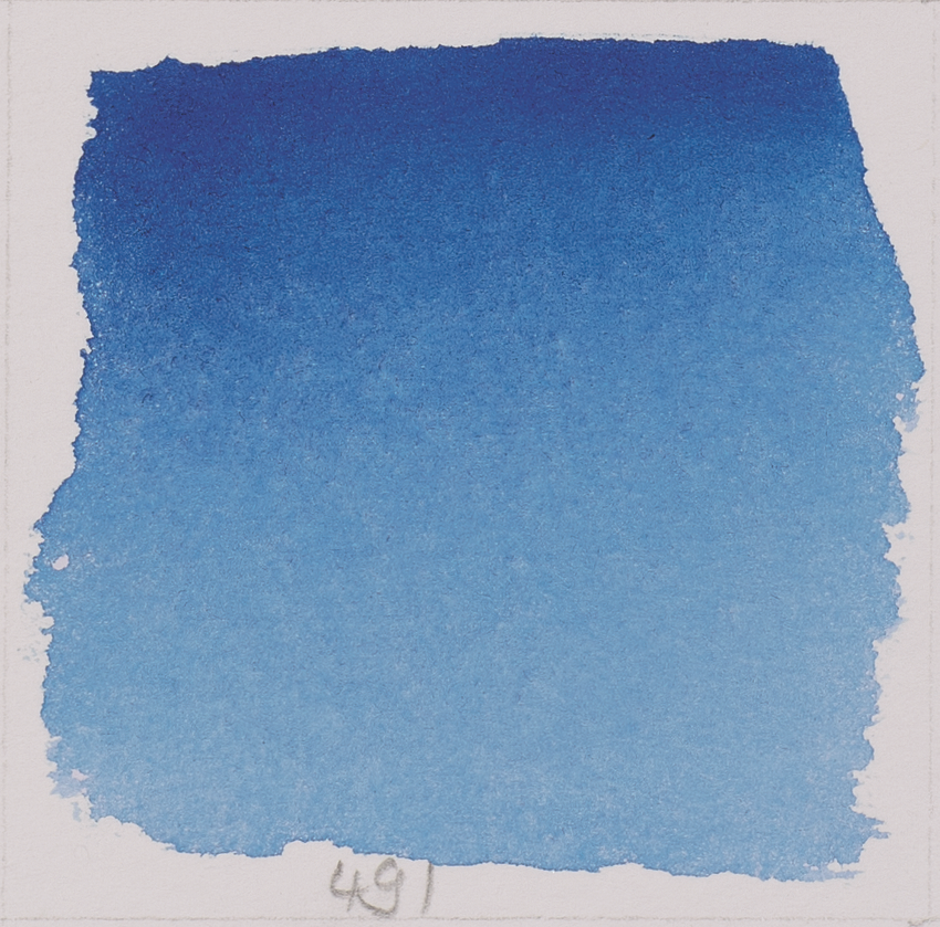 Акварель Schmincke Horadam, туба 5 мл, синий парижский, Paris blue, №491 - фото 2 - id-p155044077