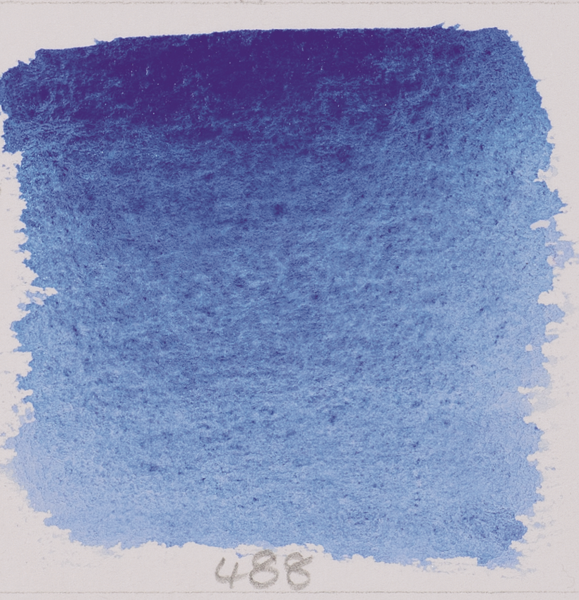 Акварель Schmincke Horadam, туба 5 мл, кобальт синий темный, cobalt blue deep, №488 - фото 2 - id-p155043684