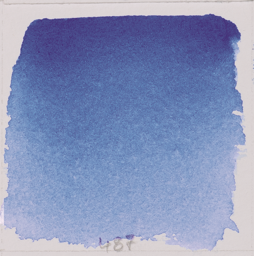 Акварель Schmincke Horadam, туба 5 мл, кобальт синий светлый, cobalt blue light, №487 - фото 2 - id-p155043683