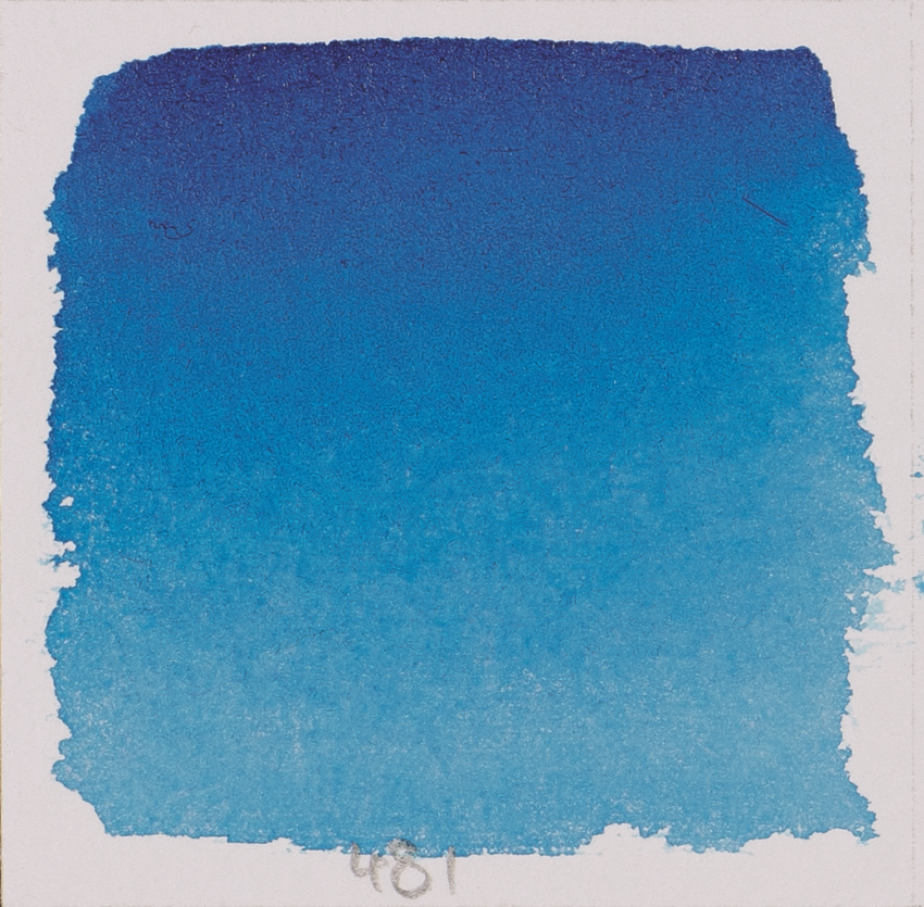 Акварель Schmincke Horadam, туба 5 мл, церулеум синий, cerulean blue hue, №481 - фото 2 - id-p155043618