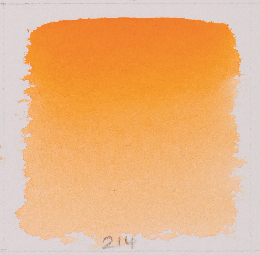 Акварель Schmincke Horadam, туба 5 мл, хром оранжевый, chromium orange hue, №214 - фото 2 - id-p154996009