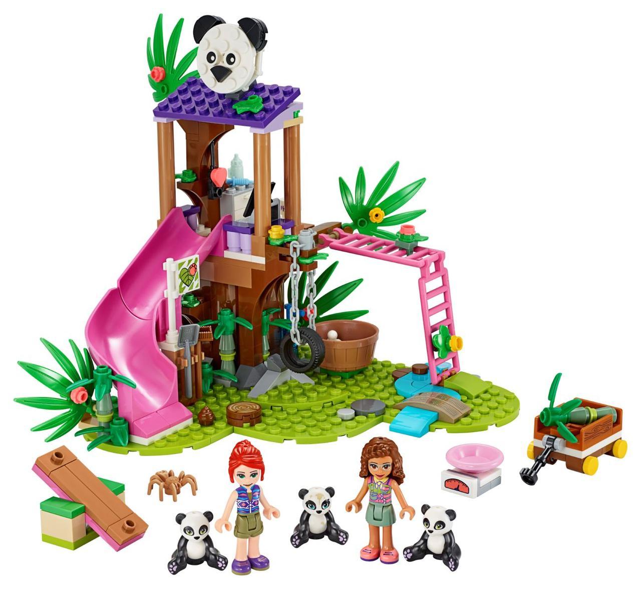 Конструктор LEGO Original Джунгли: Домик для панд на дереве, арт. 41422 - фото 1 - id-p155180154