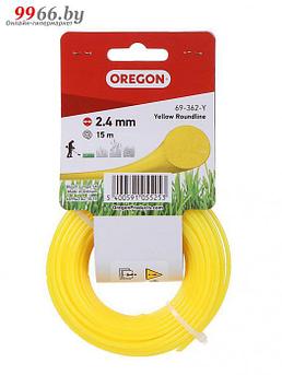 Леска Oregon 2.4mm x 15m Yellow 69-362-Y