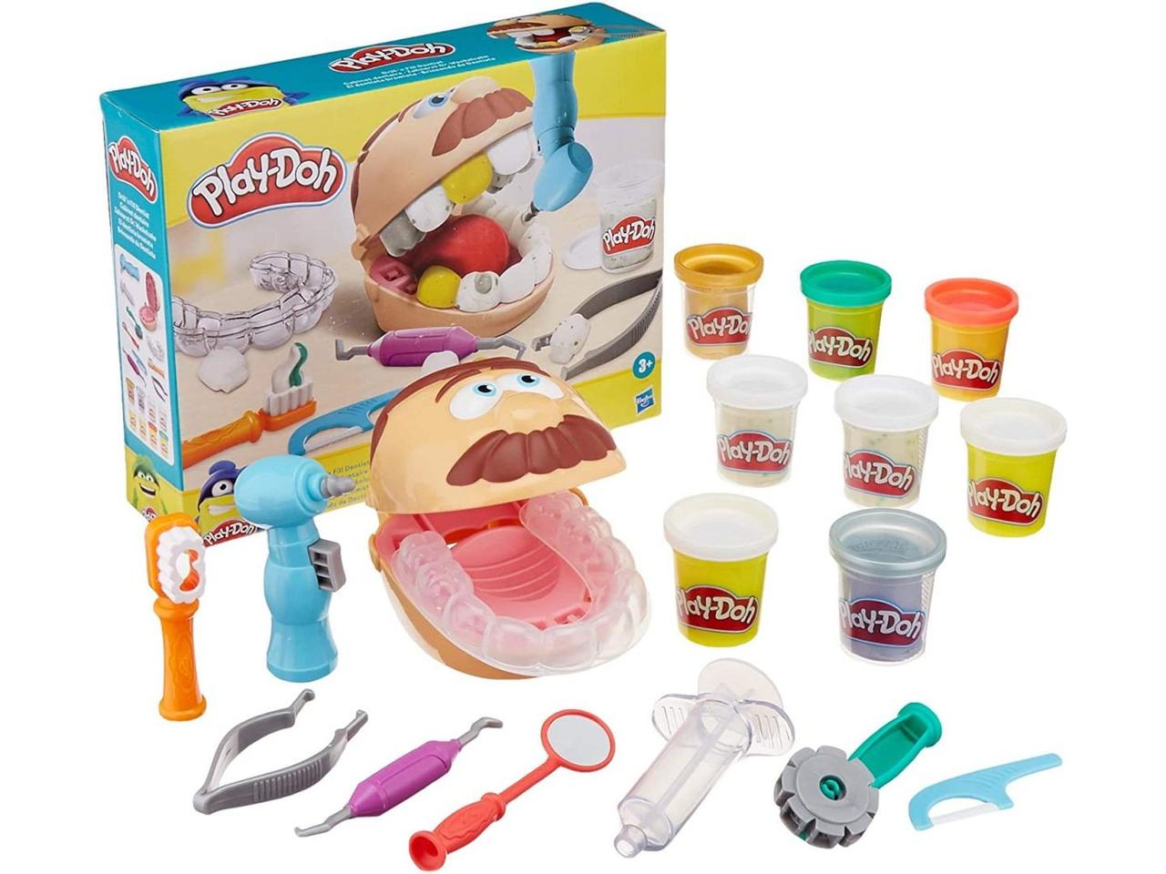 Игровой набор Play-Doh М-р Зубастик с золотыми зубами, арт. F1259 - фото 1 - id-p155181289