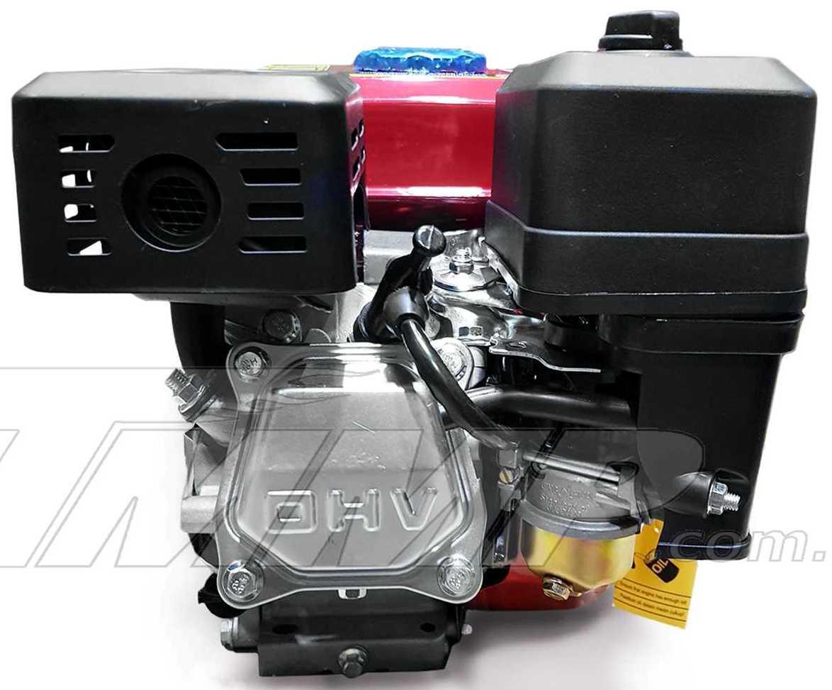 Двигатель 170F  d=20mm под шлиц  (7,5 HP, датчик масла , бумажный фильтр)