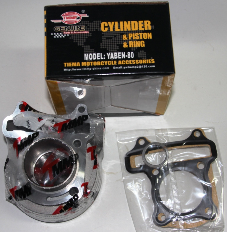 Цилиндр в сборе YABEN-80 см3   d=47mm ТММР