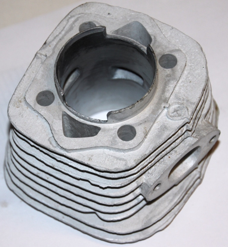 Цилиндр голый d=47mm 80см3/80 сс веломотор керамика - фото 2 - id-p155200120