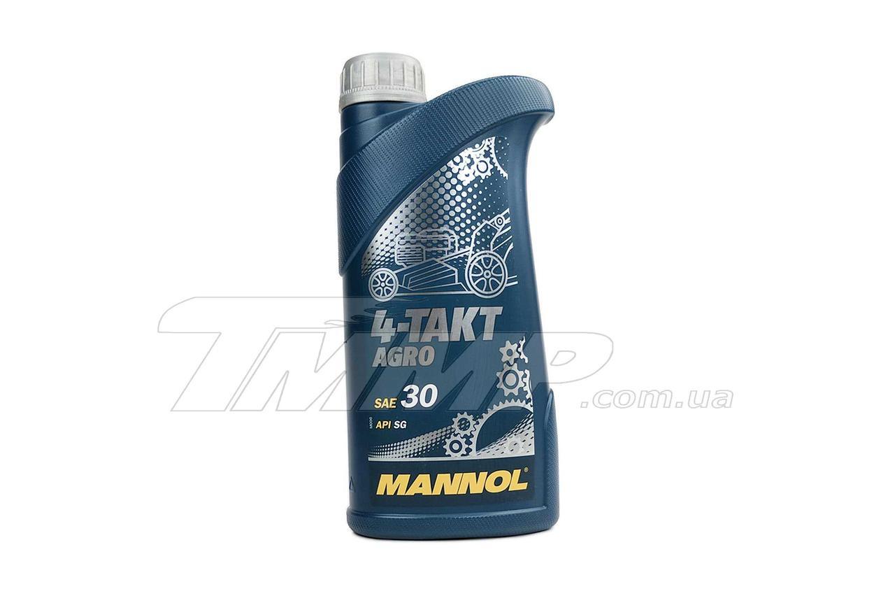 Масло 4T MANNOL 1л Agro SAE 30 API SG - фото 1 - id-p155205206