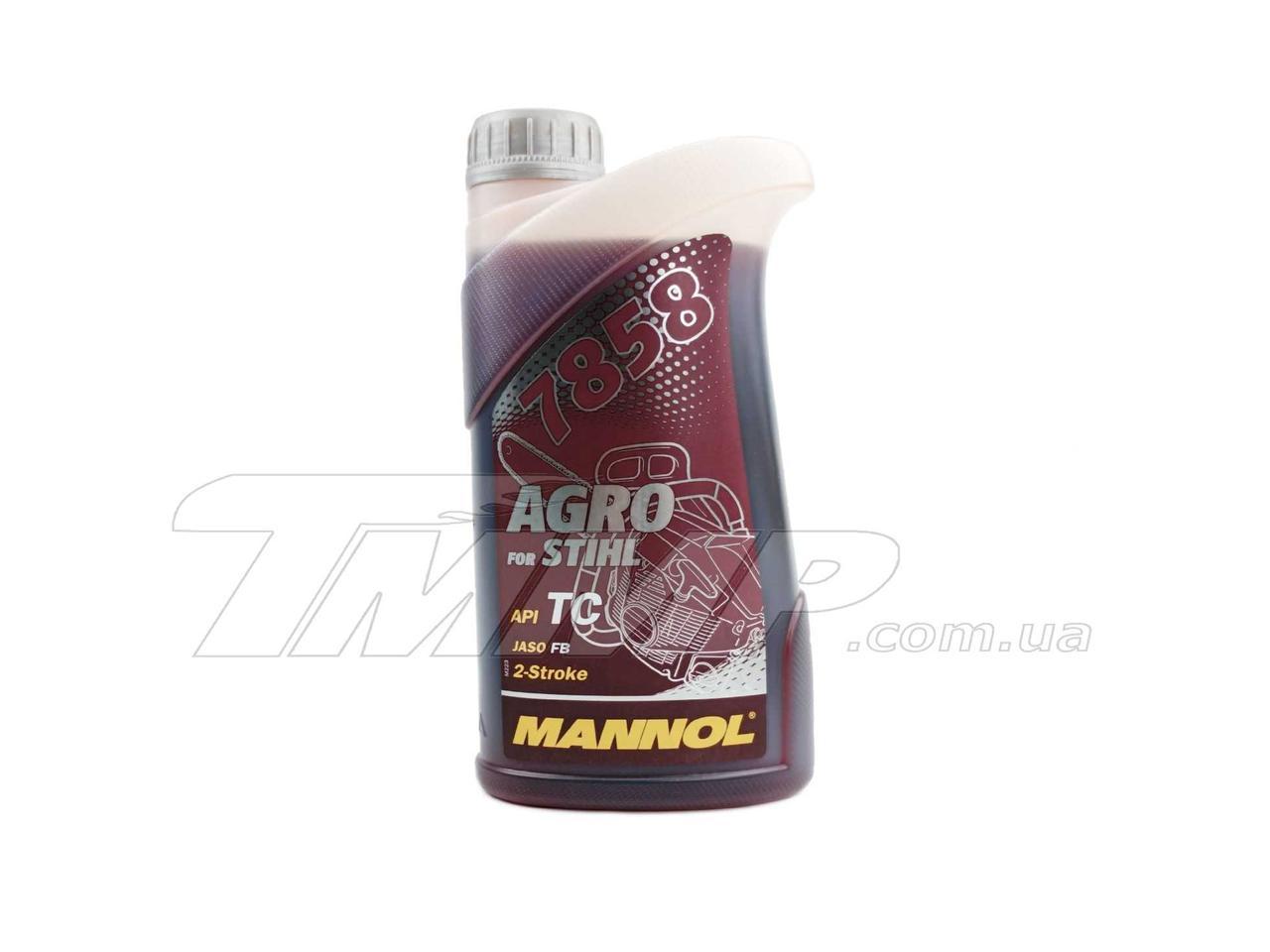 Масло 2T бензопильное MANNOL 1л STIHL API TC - фото 1 - id-p155205211