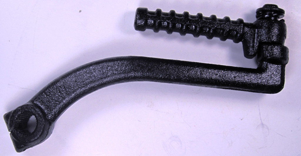 Ножка кикстартера YABEN-125 чёрная - фото 1 - id-p155204232