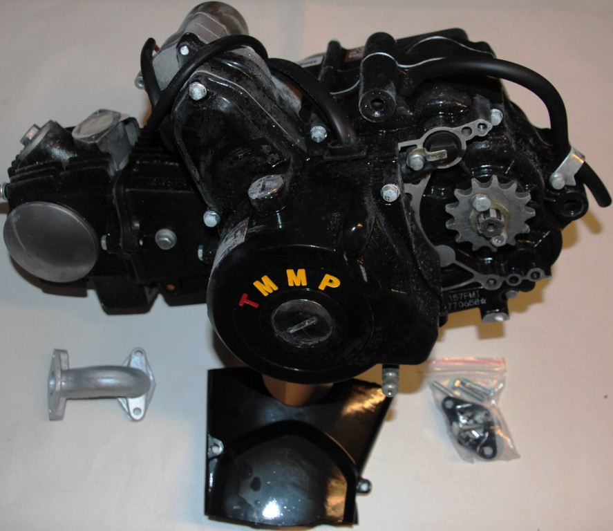 Двигатель Дельта-125см3 для квадроциклов ( 3 вперёд и 1 передача назад ) полуавтомат - фото 3 - id-p155200551